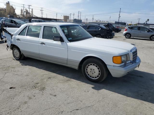 WDBCA35E9MA597275 - 1991 MERCEDES-BENZ 420 SEL WHITE photo 4