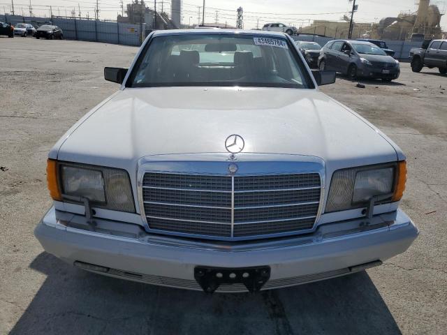 WDBCA35E9MA597275 - 1991 MERCEDES-BENZ 420 SEL WHITE photo 5