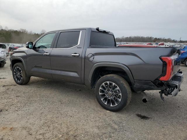 5TFJA5DBXPX101347 - 2023 TOYOTA TUNDRA CREWMAX LIMITED GRAY photo 2