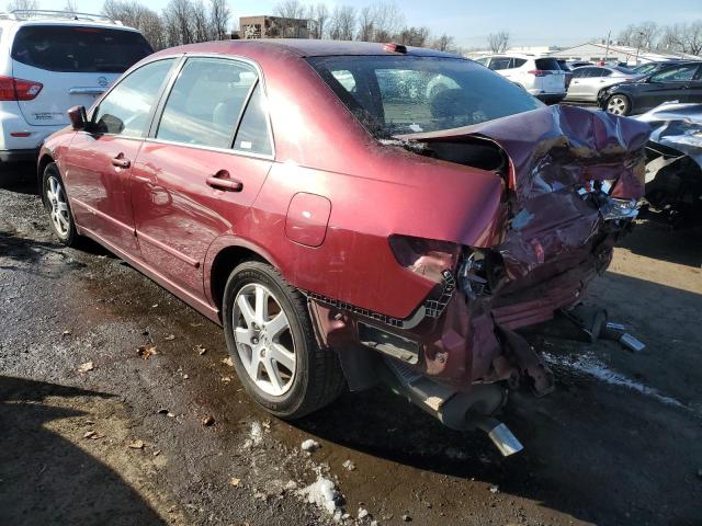 1HGCM66855A074812 - 2005 HONDA ACCORD EX MAROON photo 2