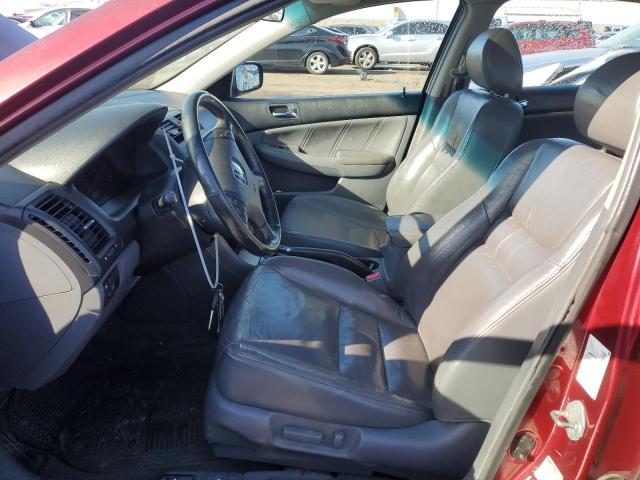 1HGCM66855A074812 - 2005 HONDA ACCORD EX MAROON photo 7