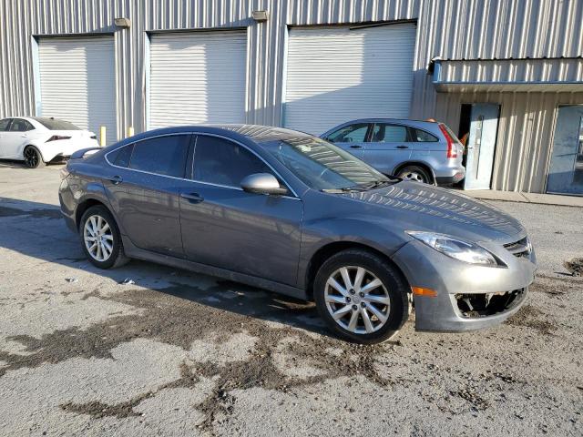 1YVHZ8CH3B5M25852 - 2011 MAZDA 6 I GRAY photo 4