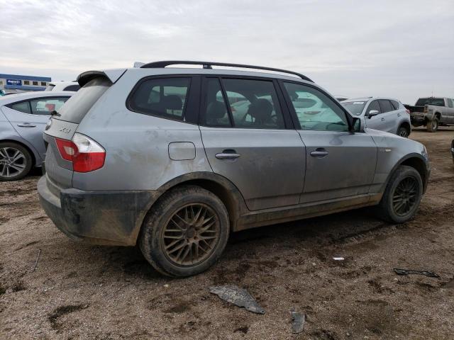 WBXPA73444WB27636 - 2004 BMW X3 2.5I SILVER photo 3