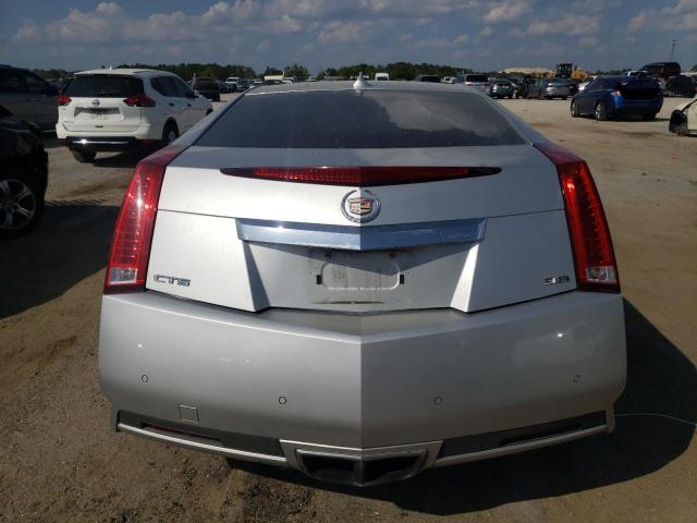 1G6DJ1E36C0143307 - 2012 CADILLAC CTS PERFORMANCE COLLECTION SILVER photo 6