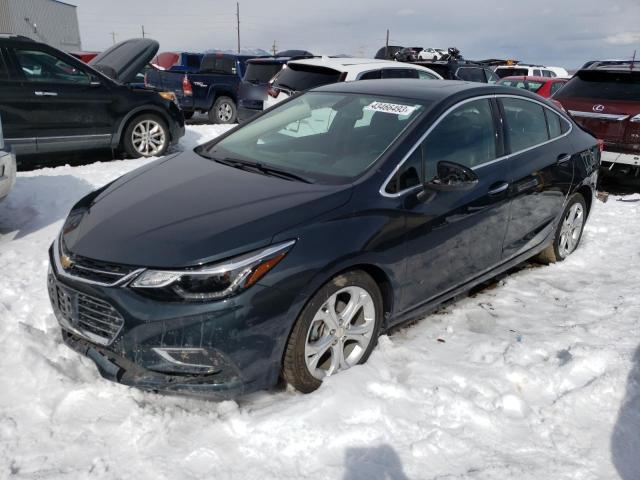 1G1BF5SM0H7164395 - 2017 CHEVROLET CRUZE PREMIER GRAY photo 1