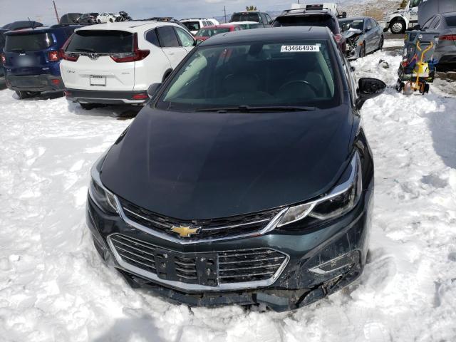 1G1BF5SM0H7164395 - 2017 CHEVROLET CRUZE PREMIER GRAY photo 5