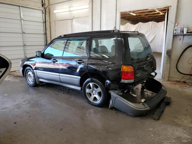 JF1SF6555YH707564 - 2000 SUBARU FORESTER S შავი ფოტო 2