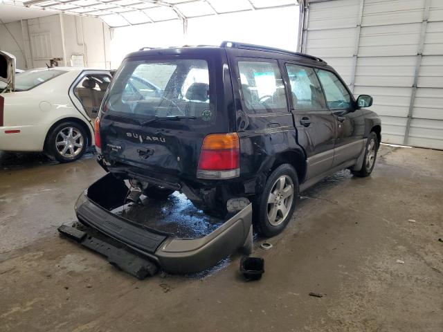 JF1SF6555YH707564 - 2000 SUBARU FORESTER S შავი ფოტო 3
