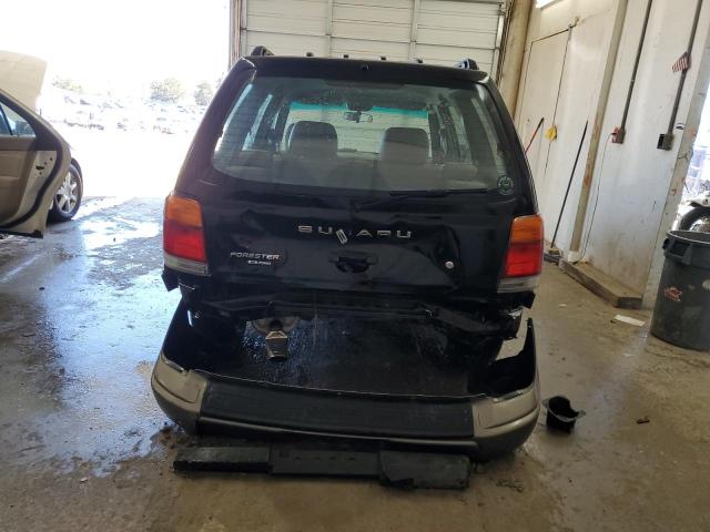 JF1SF6555YH707564 - 2000 SUBARU FORESTER S შავი ფოტო 6