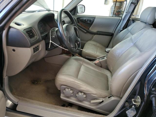 JF1SF6555YH707564 - 2000 SUBARU FORESTER S შავი ფოტო 7