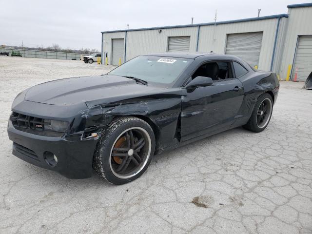 2G1FC1E39C9104385 - 2012 CHEVROLET CAMARO LT BLACK photo 1