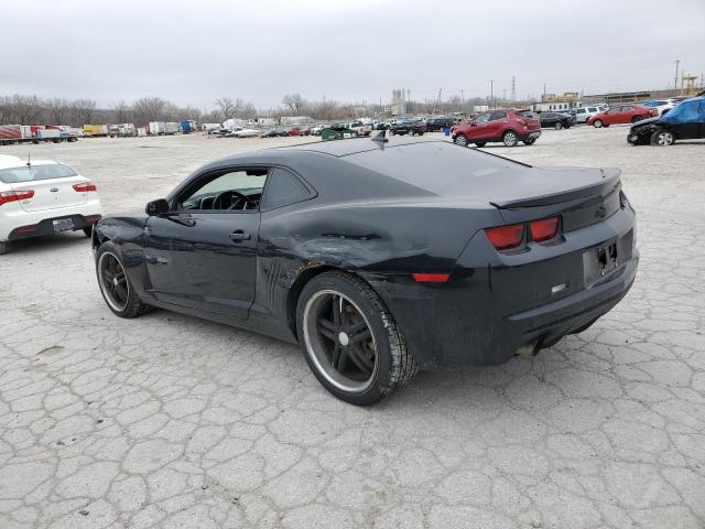 2G1FC1E39C9104385 - 2012 CHEVROLET CAMARO LT BLACK photo 2