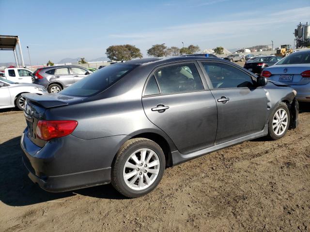 1NXBU4EE4AZ239243 - 2010 TOYOTA CARROLLA BASE GRAY photo 3