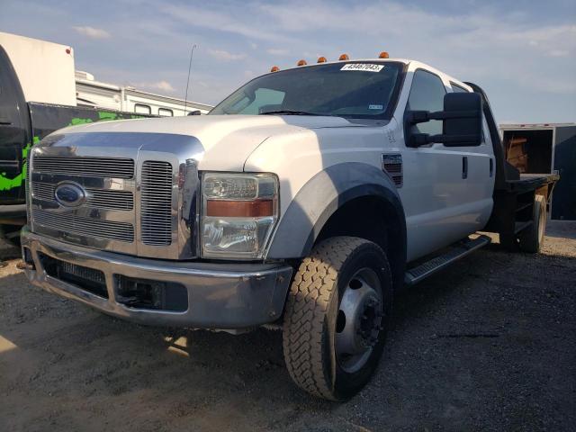 1FDXW46R88EC03738 - 2008 FORD F450 SUPER DUTY WHITE photo 1