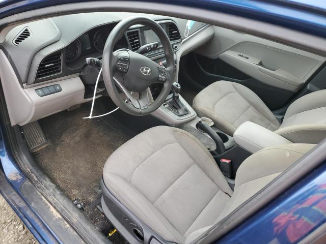 5NPD74LF7KH458192 - 2019 HYUNDAI ELANTRA SE BLUE photo 8