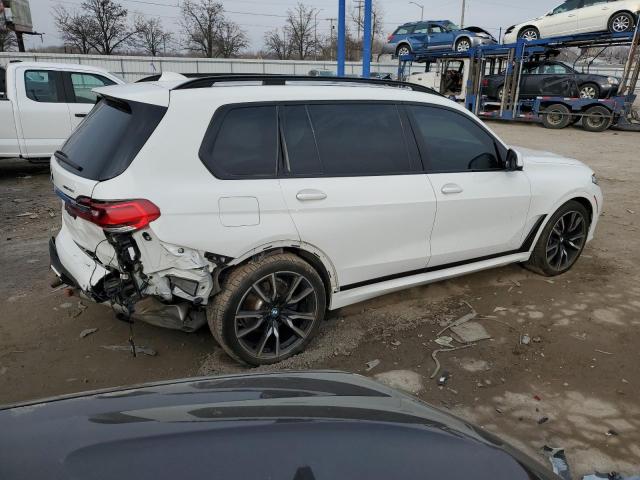 5UXCW2C50KL089194 - 2019 BMW X7 XDRIVE40I WHITE photo 3