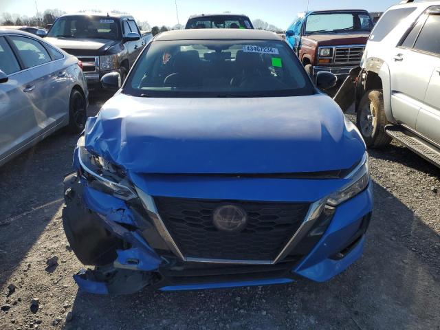 3N1AB8DV3MY322472 - 2021 NISSAN SENTRA SR BLUE photo 5