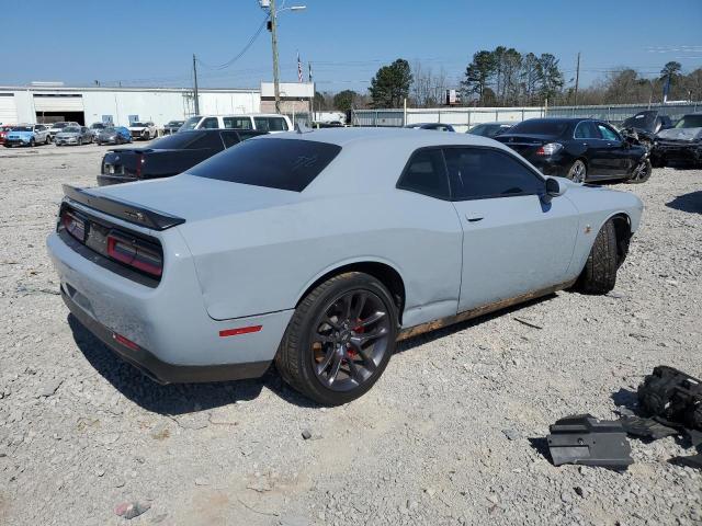 2C3CDZFJ7NH160230 - 2022 DODGE CHALLENGER R/T SCAT PACK GRAY photo 3
