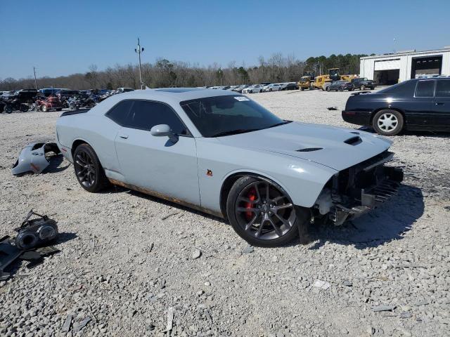 2C3CDZFJ7NH160230 - 2022 DODGE CHALLENGER R/T SCAT PACK GRAY photo 4