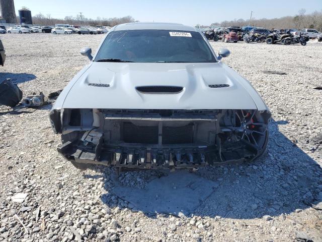 2C3CDZFJ7NH160230 - 2022 DODGE CHALLENGER R/T SCAT PACK GRAY photo 5