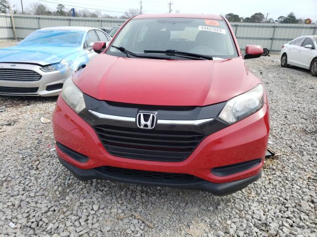 3CZRU5H34HG700287 - 2017 HONDA HR-V LX RED photo 5