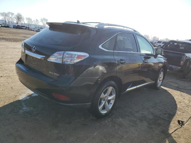 2T2BK1BA0BC082850 - 2011 LEXUS RX 350 BLACK photo 3