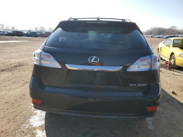 2T2BK1BA0BC082850 - 2011 LEXUS RX 350 BLACK photo 6