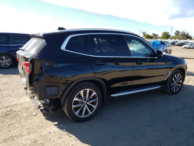 5UXTR9C55KLE15512 - 2019 BMW X3 XDRIVE30I BLACK photo 3