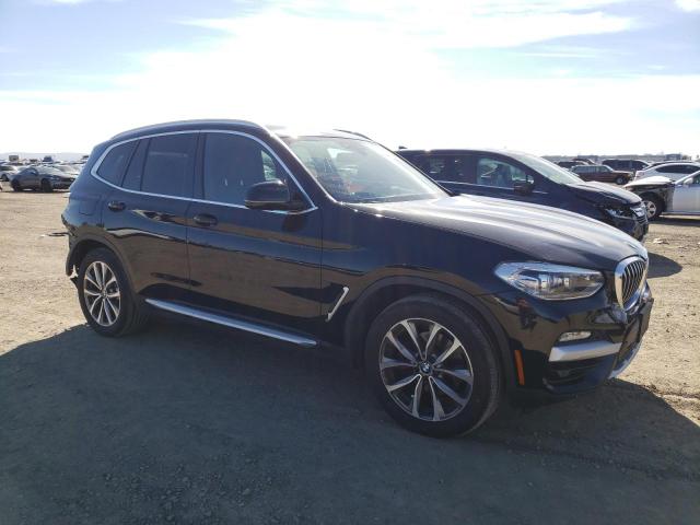 5UXTR9C55KLE15512 - 2019 BMW X3 XDRIVE30I BLACK photo 4