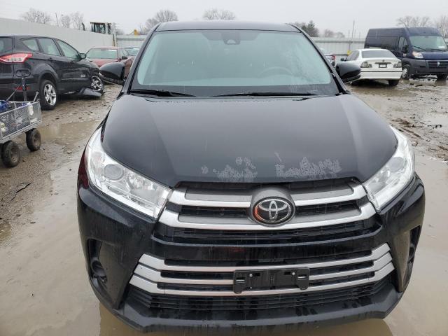 5TDZZRFH0KS308574 - 2019 TOYOTA HIGHLANDER LE BLACK photo 5