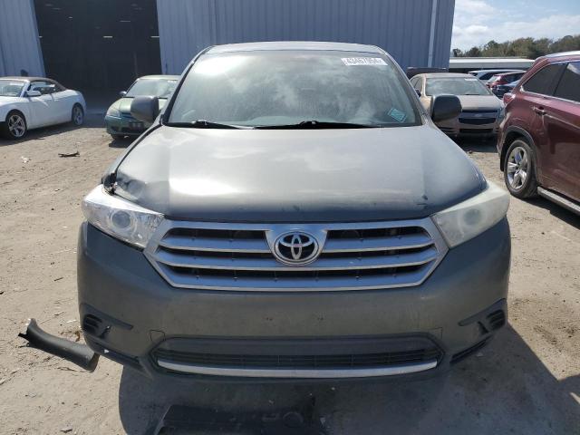 5TDZA3EH9DS036745 - 2013 TOYOTA HIGHLANDER BASE GREEN photo 5