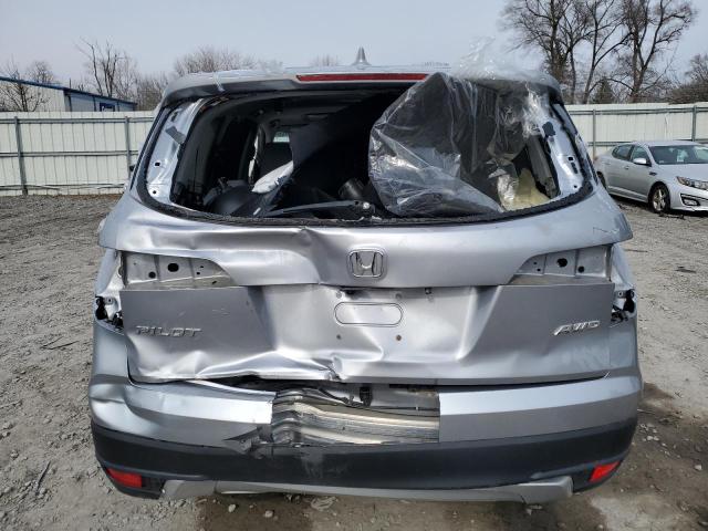 5FNYF6H50NB089937 - 2022 HONDA PILOT EXL SILVER photo 6