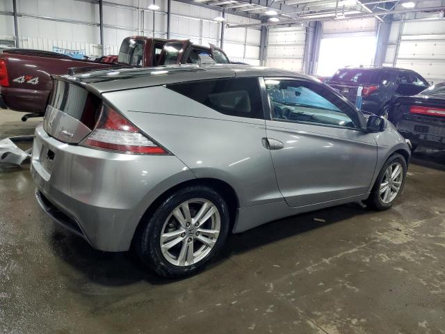 JHMZF1D63BS001191 - 2011 HONDA CR-Z EX SILVER photo 3