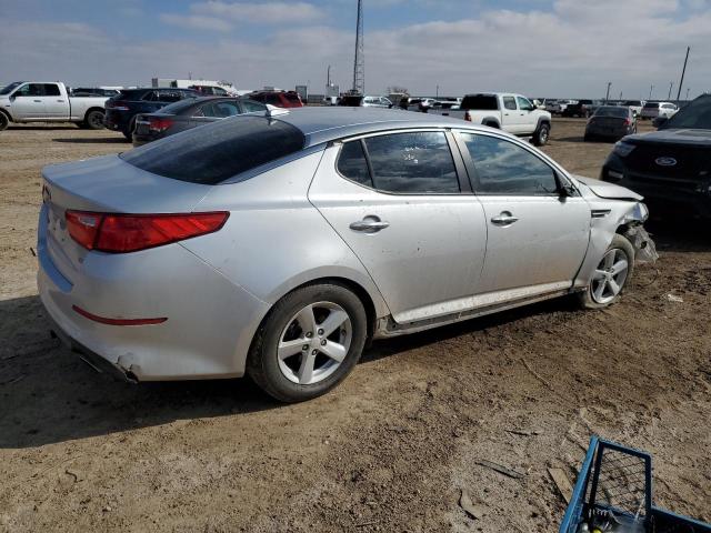 5XXGM4A77EG265641 - 2014 KIA OPTIMA LX SILVER photo 3