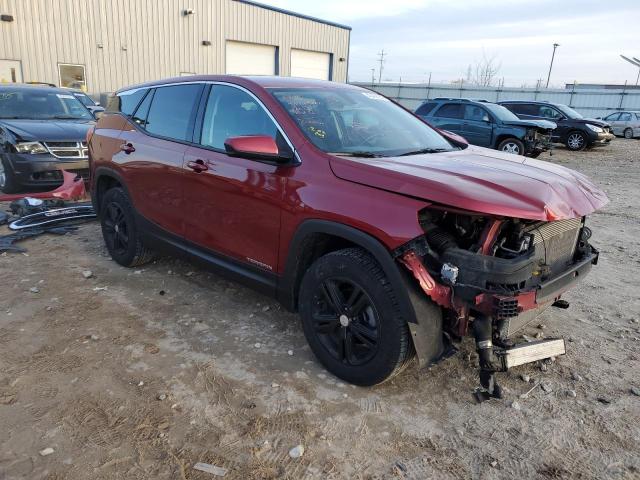 3GKALTEV4JL222213 - 2018 GMC TERRAIN SLE RED photo 4