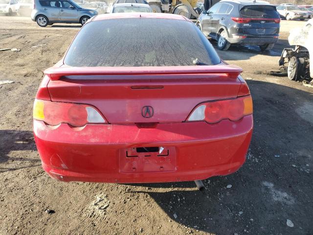 JH4DC54894S005342 - 2004 ACURA RSX RED photo 6