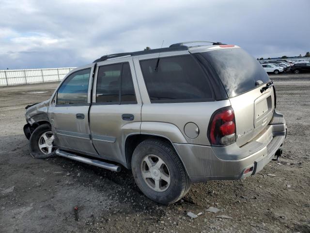 1GNDT13S822156197 - 2002 CHEVROLET TRAILBLAZE TAN photo 2