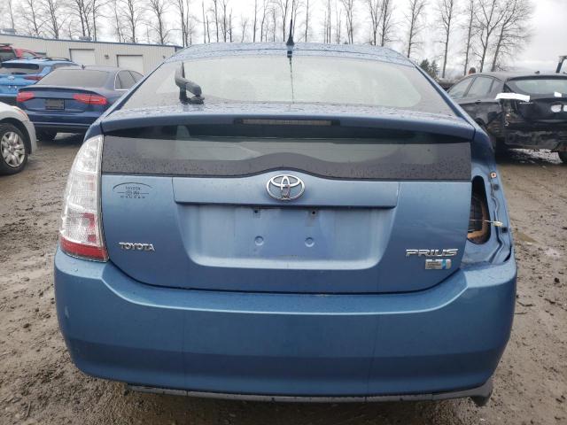 JTDKB20U567516730 - 2006 TOYOTA PRIUS BLUE photo 6