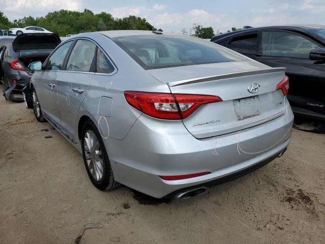 5NPE34AF3FH091686 - 2015 HYUNDAI SONATA SPORT SILVER photo 2