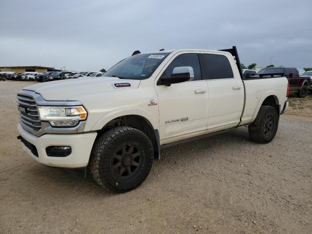 3C6UR5GLXMG543661 - 2021 RAM 2500 LONGHORN WHITE photo 1