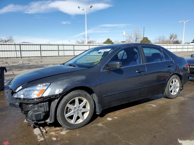 1HGCM66563A023094 - 2003 HONDA ACCORD EX CHARCOAL photo 1