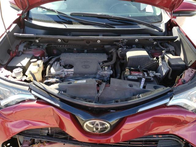 2T3WFREV7JW442045 - 2018 TOYOTA RAV4 ADVENTURE RED photo 11