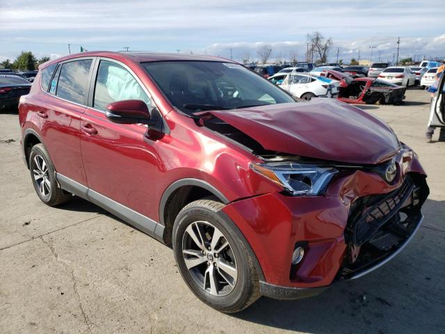 2T3WFREV7JW442045 - 2018 TOYOTA RAV4 ADVENTURE RED photo 4