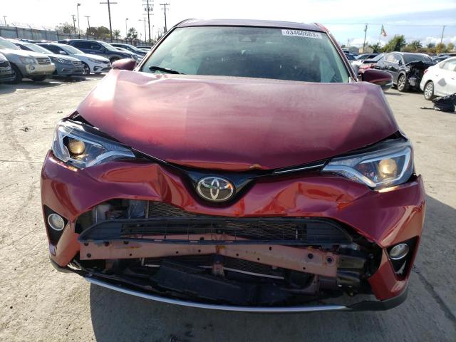 2T3WFREV7JW442045 - 2018 TOYOTA RAV4 ADVENTURE RED photo 5