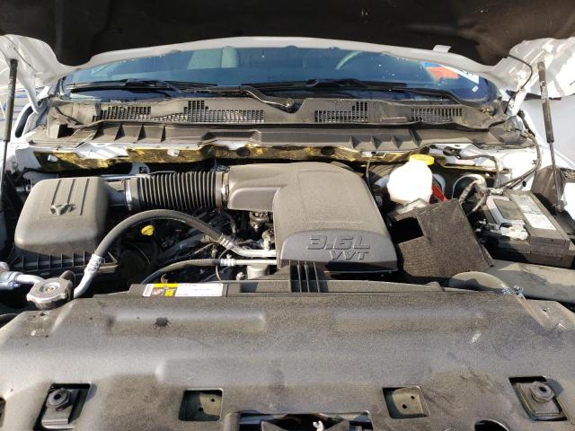 1C6RR7LG6NS232619 - 2022 RAM 1500 CLASS SLT თეთრი ფოტო 11