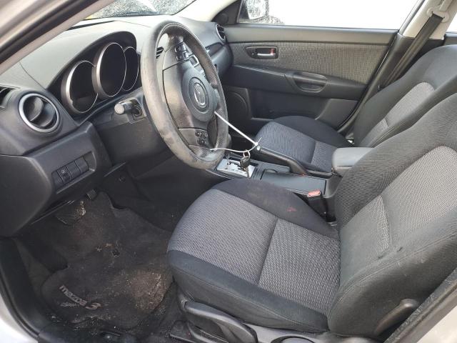 JM1BK32F981775814 - 2008 MAZDA 3 I SILVER photo 7