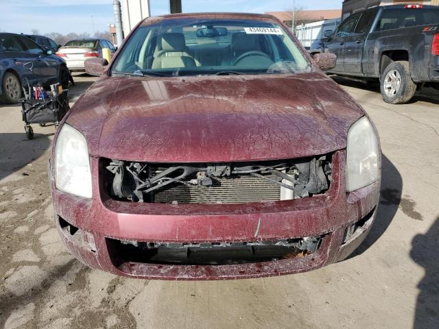 3FAHP08177R121779 - 2007 FORD FUSION SEL BURGUNDY photo 5