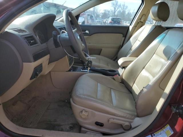 3FAHP08177R121779 - 2007 FORD FUSION SEL BURGUNDY photo 7