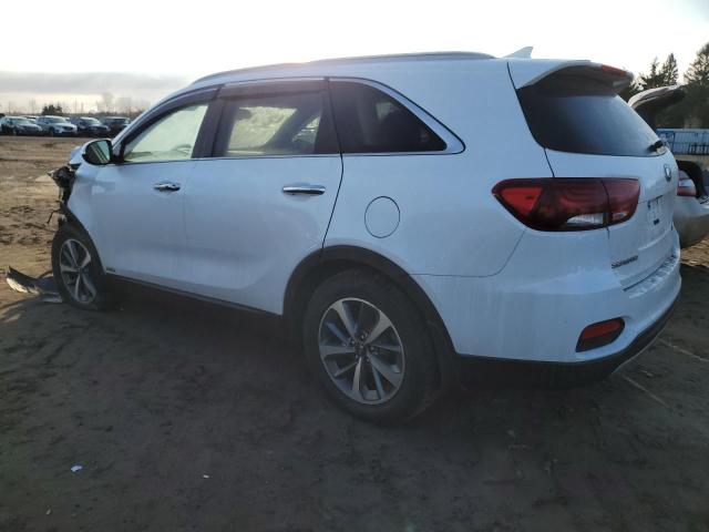 5XYPHDA53KG442549 - 2019 KIA SORENTO EX WHITE photo 2