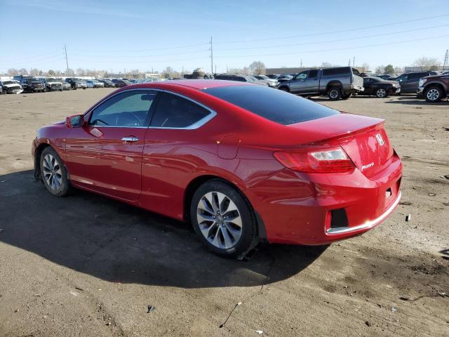 1HGCT1B76EA011320 - 2014 HONDA ACCORD EX RED photo 2